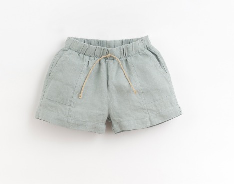 Play Up Play Up - Linen Shorts Care 3T