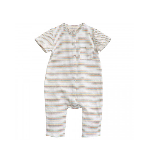 Serendipity Serendipity - Baby Jersey Pocket Suit Rainbow Stripe 12-18