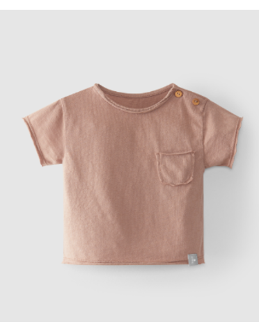 Snug Snug - T-Shirt Mauve Solid 18-24