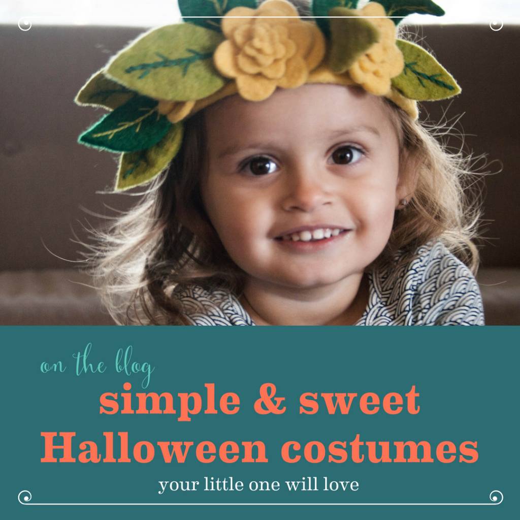 Simple & Sweet Halloween Costume Ideas
