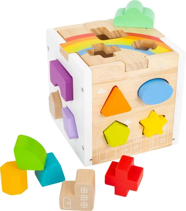 Cube de tri Hauck Sort N Tidy en bois durable (certifié FSC®), cube