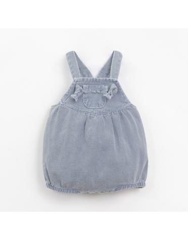 Play Up Play Up - Denim Jumpsuit Care Pocket 2Y