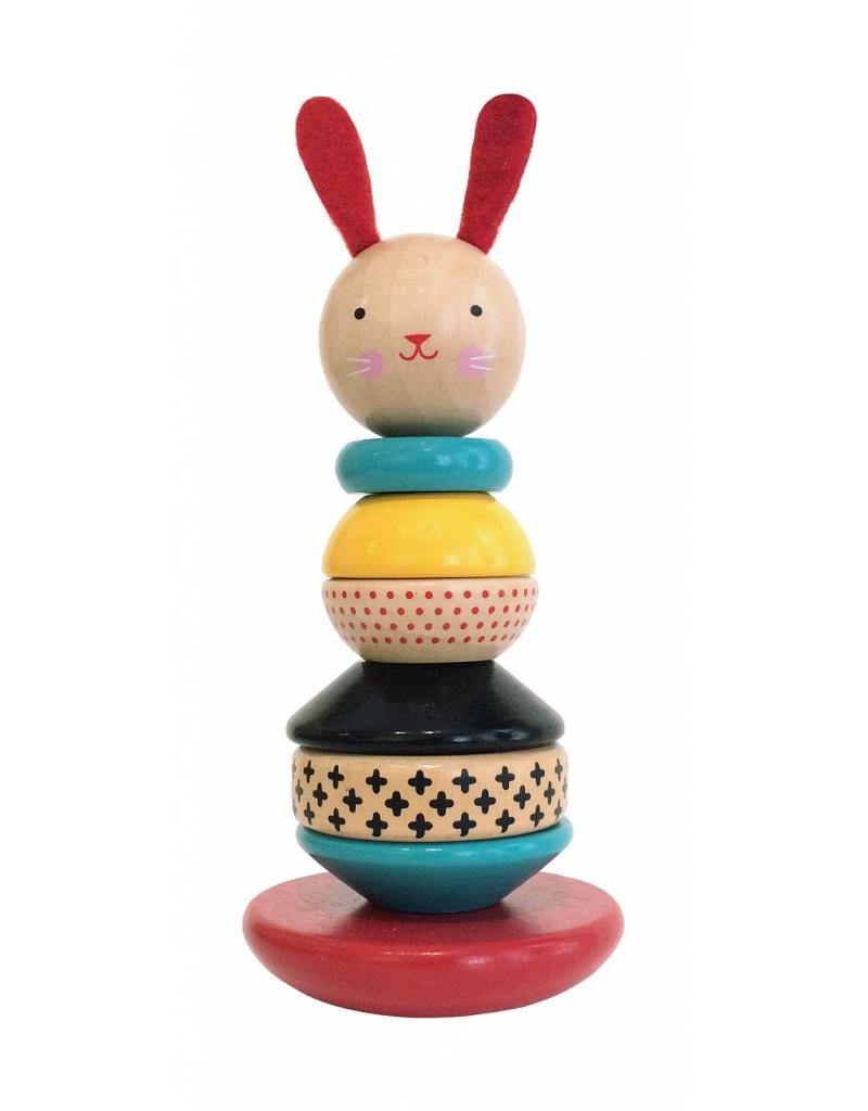 wooden stacker baby toy