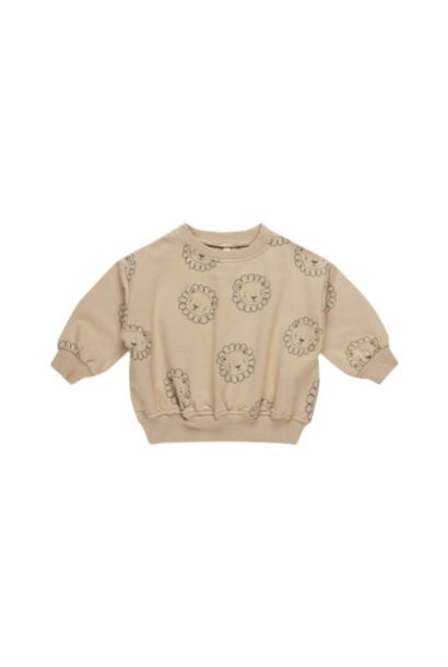RELAXED FLEECE SWEATSHIRT || LIONS