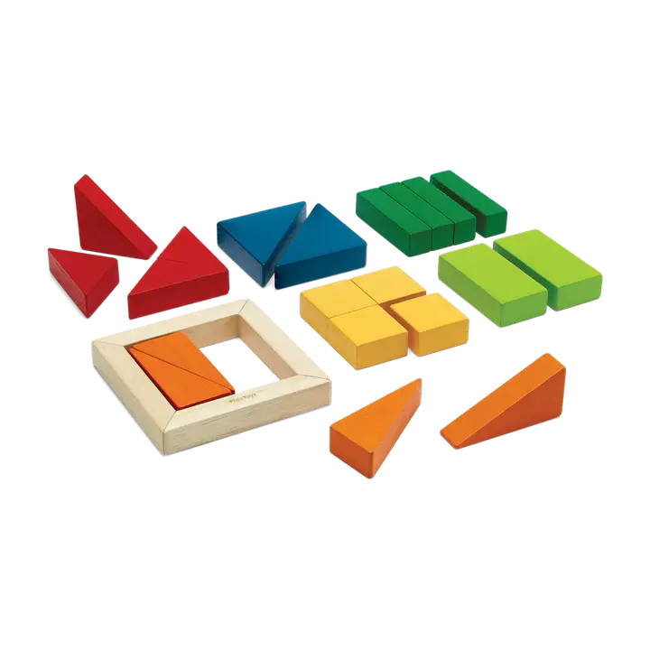 Plan Toys, Inc. Plan Toys - Fraction Blocks - Unit Plus