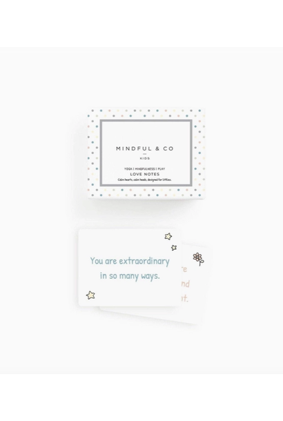 Mindful and Co Kids - Love Notes