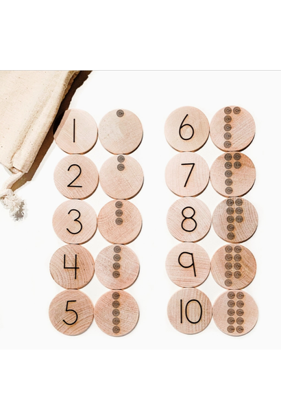 Tree Fort Toys - 1-10 Number Match