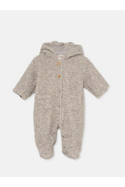 My Little Cozmo -  Melange Teddy Fleece Bear Suit