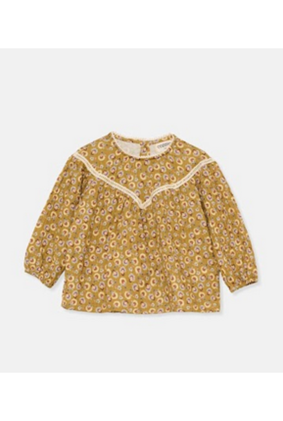My Little Cozmo - L/S Boho Floral Dress