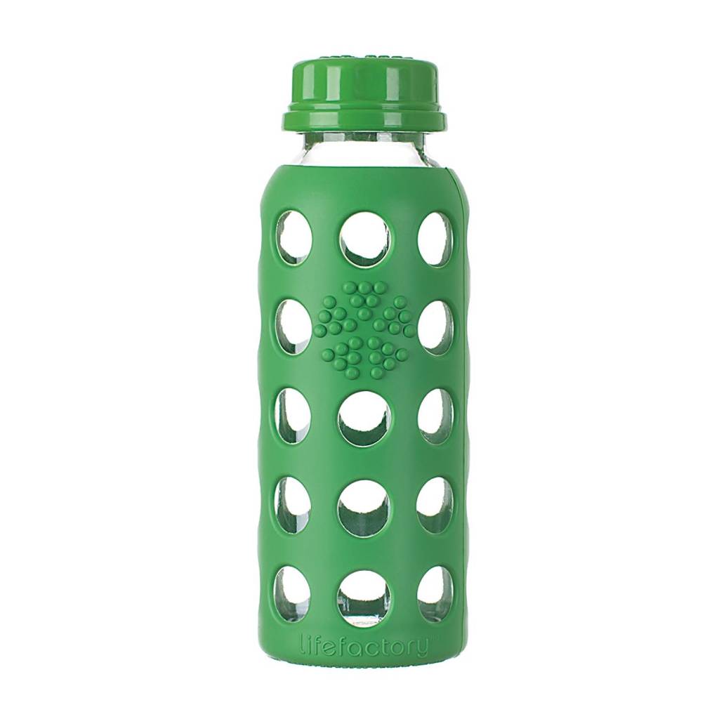 oppervlakkig schommel kussen Lifefactory - Glass Bottle With Flat Cap - 9oz - Hazel Baby & Kids