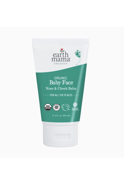Earth Mama Organics - Baby Face Nose & Cheek Balm 2 Oz