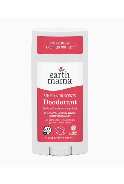 Earth Mama - Simply Non-Scents Deodorant 2.65oz