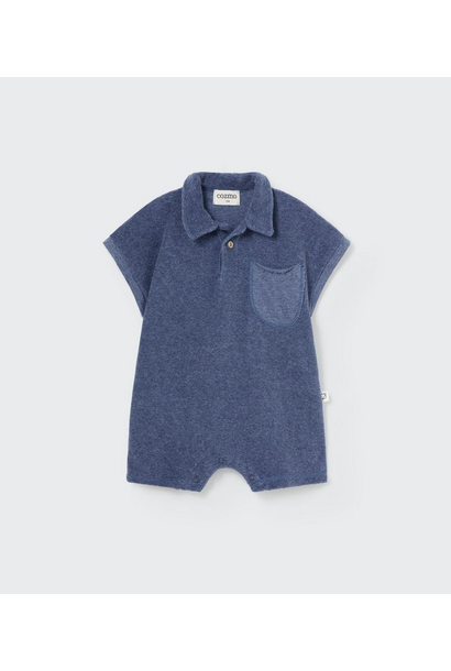 My Little Cozmo - Toweling Jumpsuit S/S