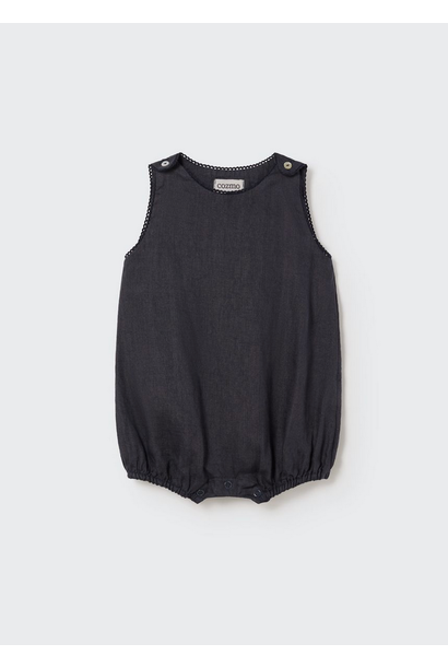 My Little Cozmo - Linen Romper