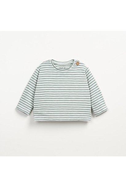 Play Up - Stripped Rib Flame T-Shirt