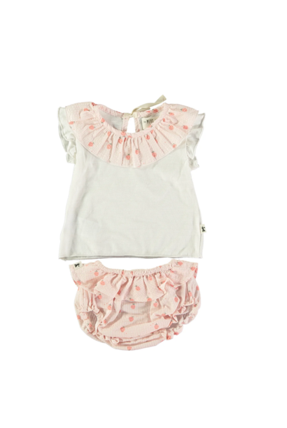 Petit Indi - Blouse & Culotte Set