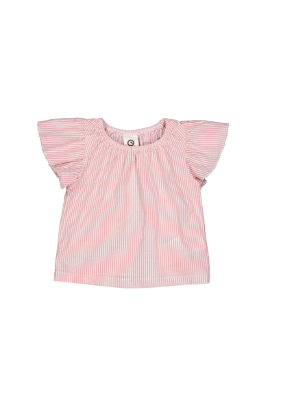 Musli - Seersucker Stripe Frill S/S
