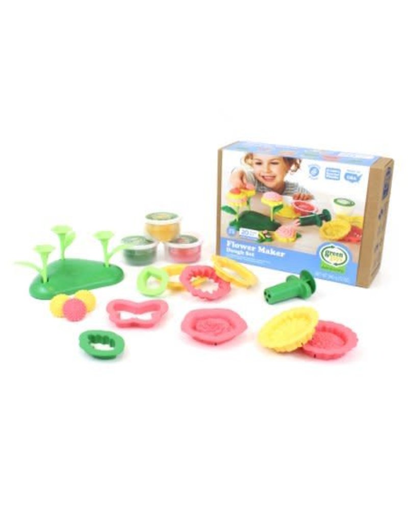 green toys play dough