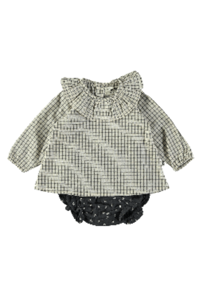 Petit Indi - L/S Dress w/ Culotte