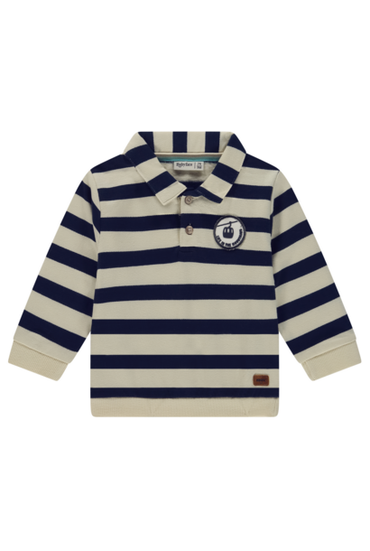 Baby Face - Collared Sweatshirt
