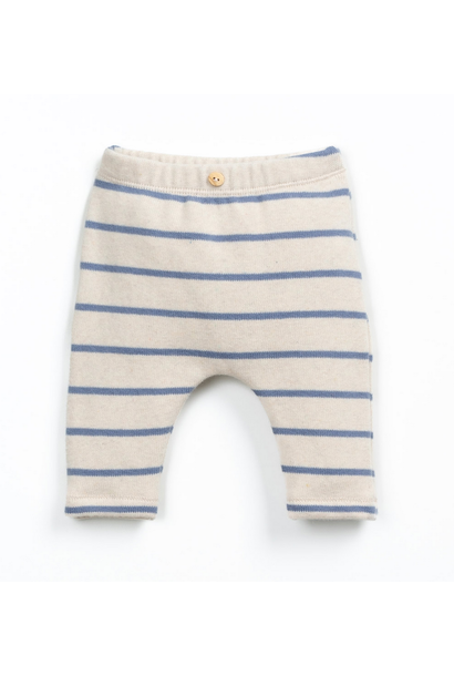 Play Up- Striped Jersey Leggings