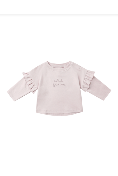 Rylee + Cru - Ruffle Long Sleeve Tee