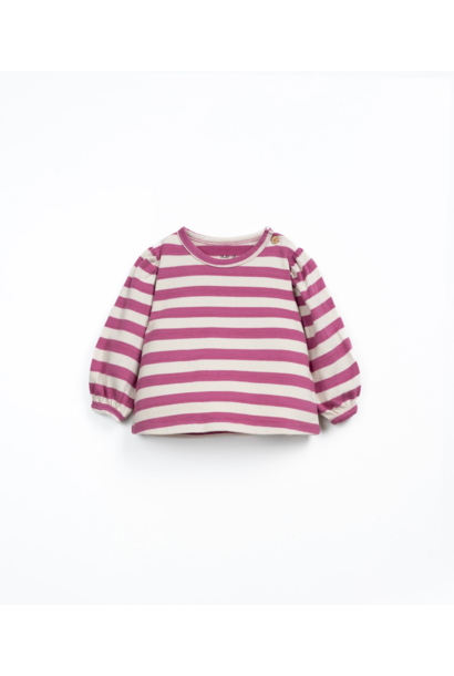Play Up - Striped Jersey L/S T-Shirt