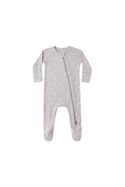 Rylee + Cru - Bamboo Zip Footie