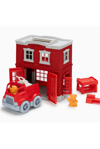 Green Toys - Fire Station Playset