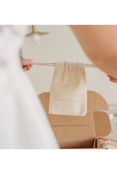 Sheena Marshall Jewelry - Sm Cotton Drawstring Bags