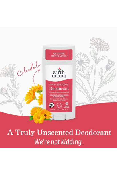 Earth Mama - Simply Non-Scents Deodorant 2.65oz