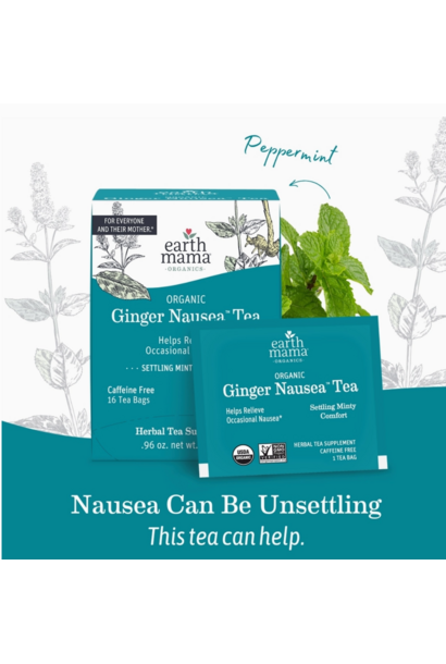 Earth Mama Organics - Ginger Nausea Tea
