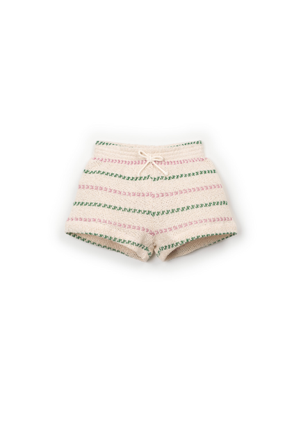 Play Up - Striped Jersey Shorts