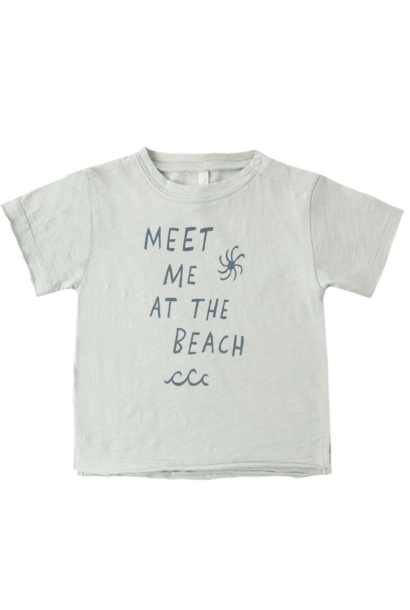 Rylee + Cru - Raw Edge Tee Beach S/S
