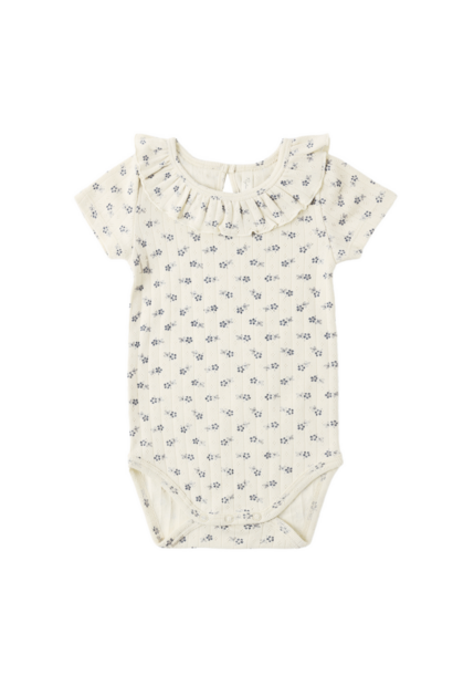 Rylee + Cru - Ruffle Collar Bodysuit