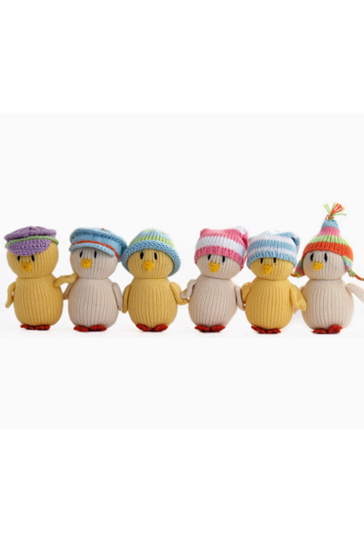 Melange Collection - Knit Chicks in Pastel Hat