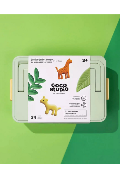 Coco Village - Modeling Clay Set (24 Colors)