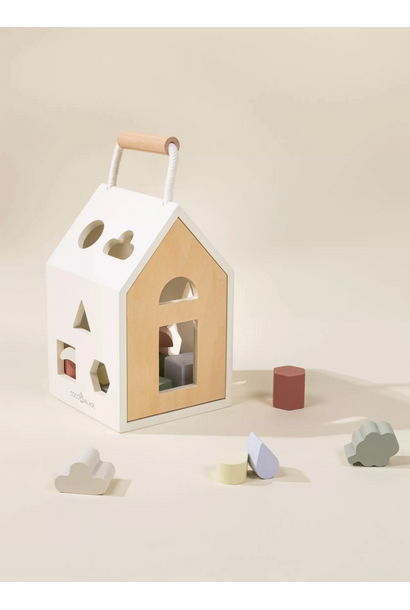 Coco Village - Wooden Shapes Sorting House