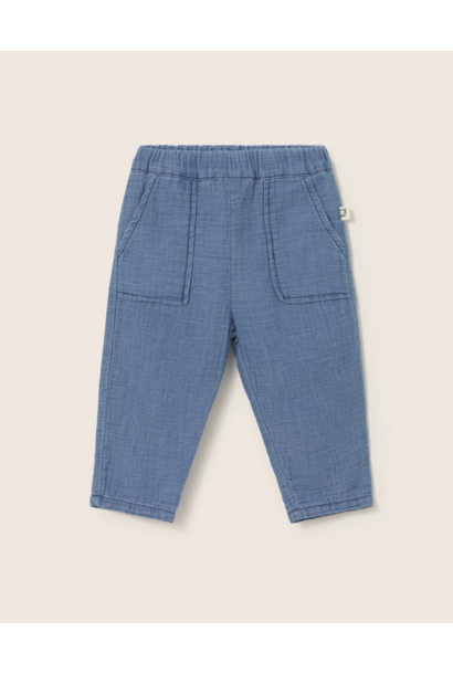 My Little Cozmo - Denim Gauze Pants