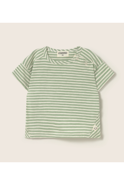 My Little Cozmo - Striped Slub T-Shirt