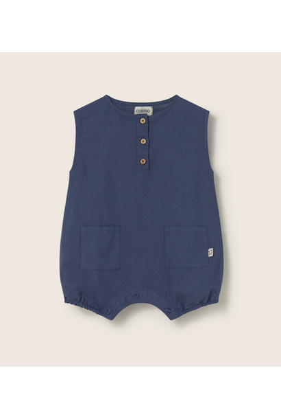 My Little Cozmo - Cotton Linen Romper