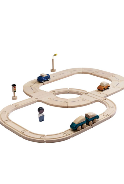 Plan Toys - My First Rail & Road Set
