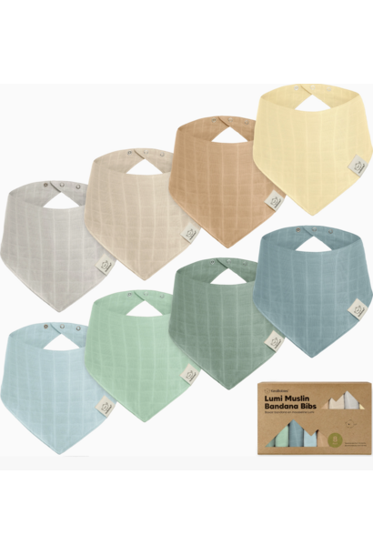 KeaBabies - 8-pack Baby Bibs