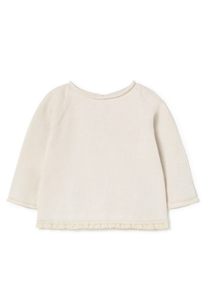 Li + Me - Knit Lace Sweater