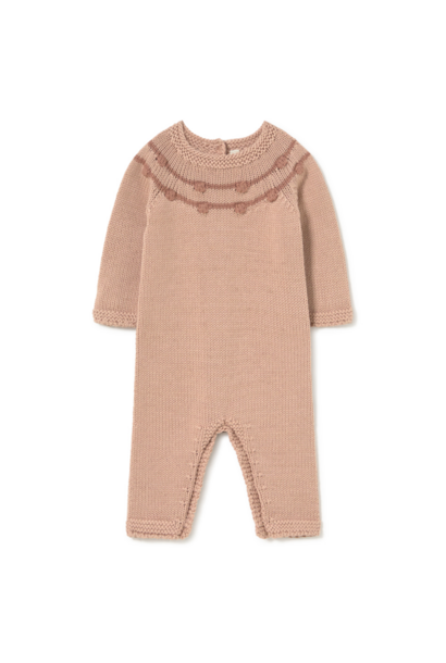 Li + Me - Knit Chickpea Romper