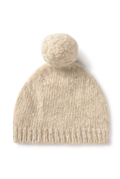 Li + Me - Knit Hat w/ Puff