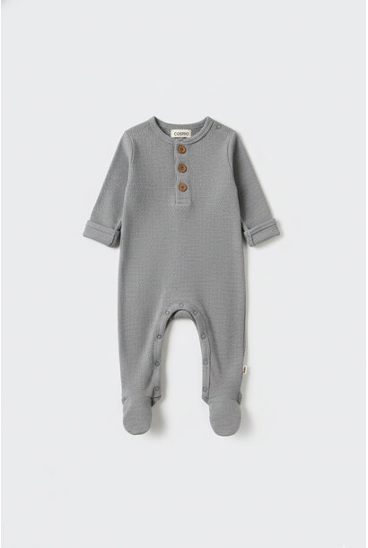 My Little Cozmo -  Brushed Soft Knit Baby Jumpsuit