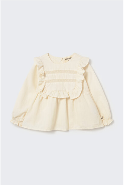 My Little Cozmo -  Jacquard Voile Baby Blouse