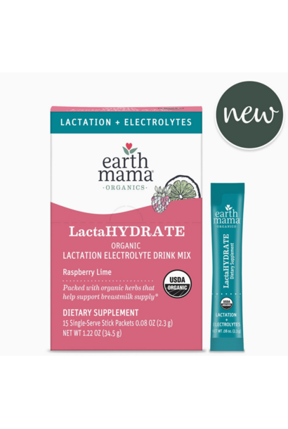 Earth Mama - Lactahydrate Organic Lactation Electrolyte Drink Mix