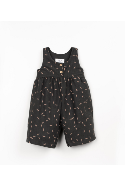 Play Up - Printed Fleece Dungaree